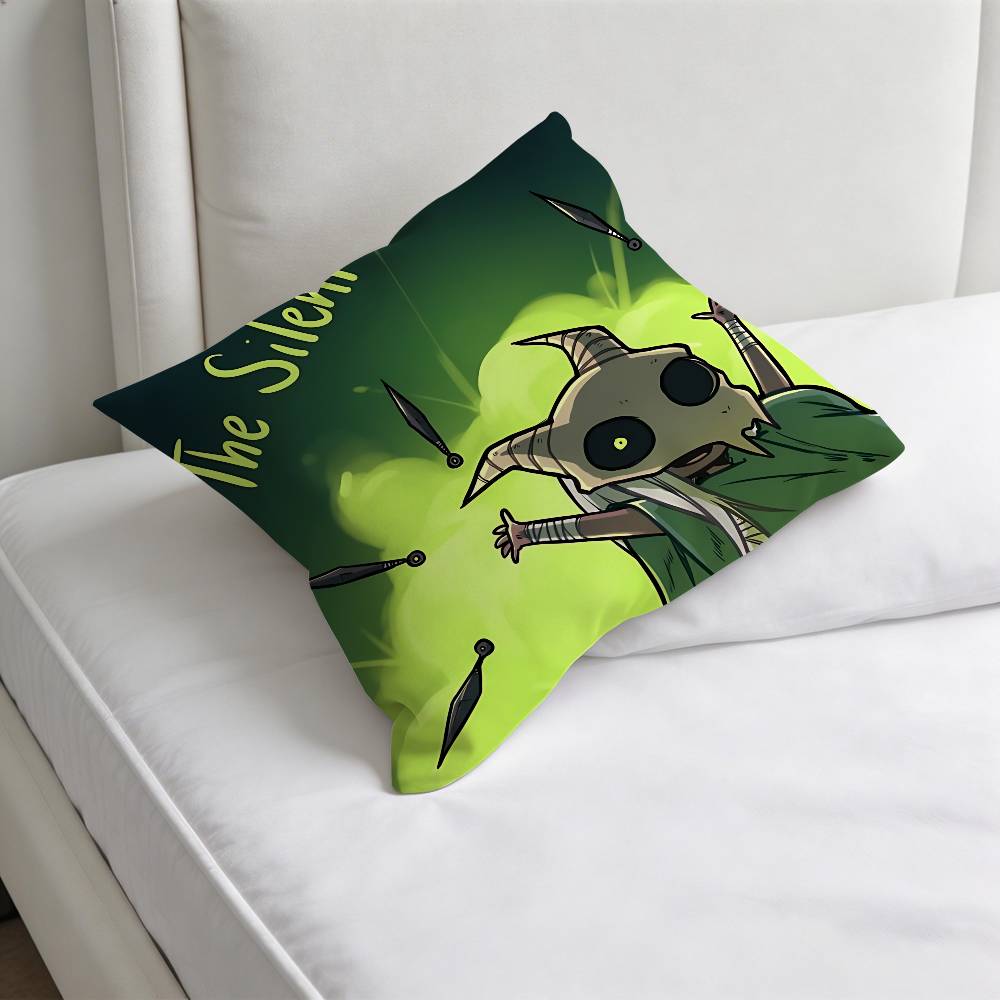 Hot Game SSlay the Spire Square Pillow Cover Decorative Throw Pillow Case for Sofa Couch Bed Home Car Living Room Decoration
