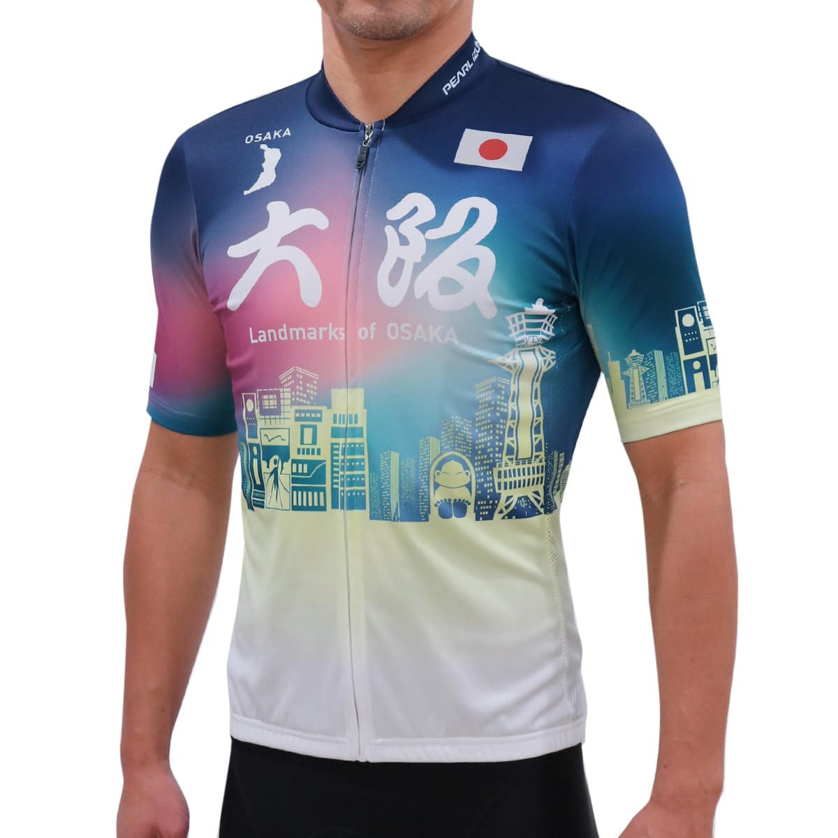 

Pearl Izumi Japan Local Cycling Jersey for Osaka Men,
