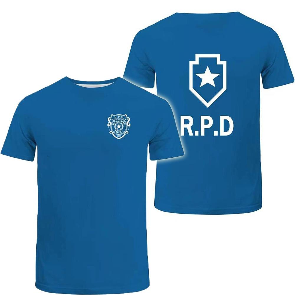 Resident Evil Raccoon Police Department RPD Logo T-Shirt