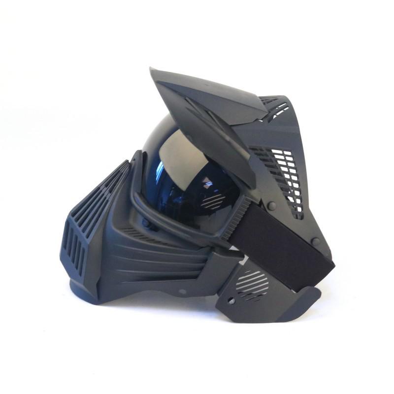 Transformers K1 Tactical Grey Full Face Paintball Mask with PC Lens
