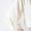 Solid Elegant French Embroidery Retro Sexy Shirt Women Basic Sweet Three Quarter Sleeve Tops Female Korean Fashion Design Niche Casual Slim Clothing