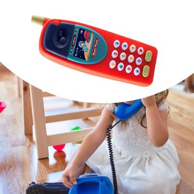 Baby Phone Toy, Musical Sounds Toys, Fake Kids with Sound Effect for Boys Girls Birthday