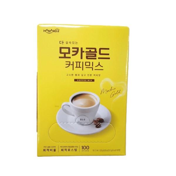 Hanarogood Mocha Gold Coffee Mix 10.3g x 100 Packets