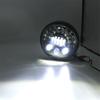 7 Inch Round LED Headlight with Headlight Shell Housing Hi/Lo Beam Projector Motor 7" Round Headlamp