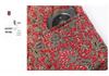 Floral Velvet-Lined Winter Cotton Jacket for Middle-Aged & Elderly