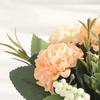 Silk Flower Hydrangea Styled Potted Desktop Decor  Cafe Dining Table Small Potted Accent