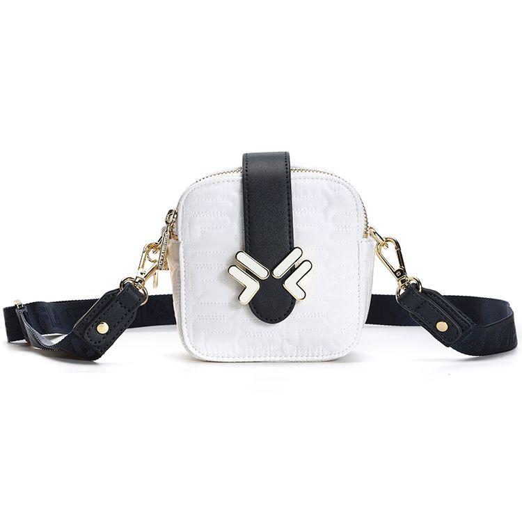 FILA Fashion Casual Commuter Polyurethane Crossbody Bag Small Women bags F13W241165F-WT XS