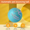 Interactive Vibrating Dog Ball with Colorful Light 4 Working Modes Moves On Its Own to Keep Dogs Busy Safe TPU Durable