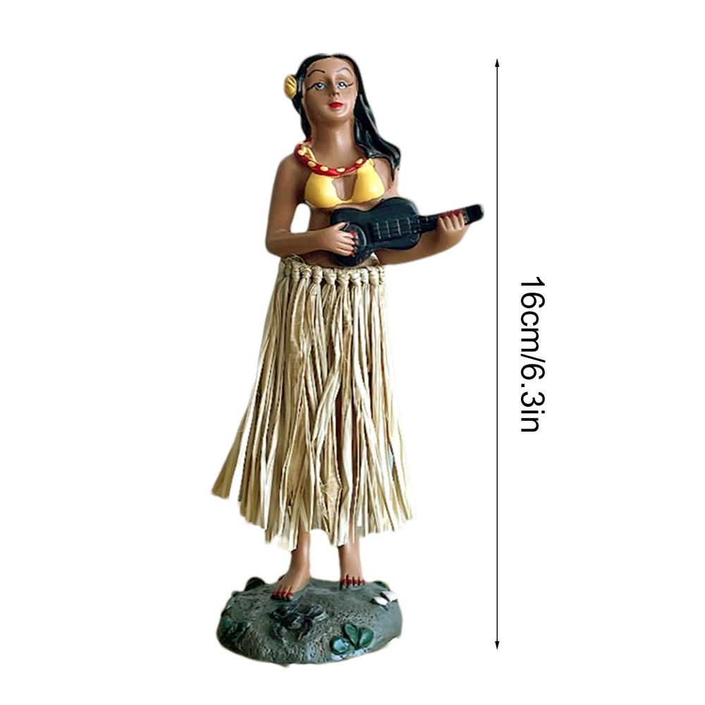 Гавайская кукла-болванчик на приборную панель, танцующая девушка, качающая головой, портативная кукла, игрушка для качания головой, для автомобилей, внедорожников