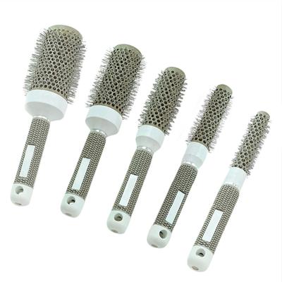 Ceramic Ionic Round Comb Barber Hair Dressing Salon Styling Brush Barrel 5 Style