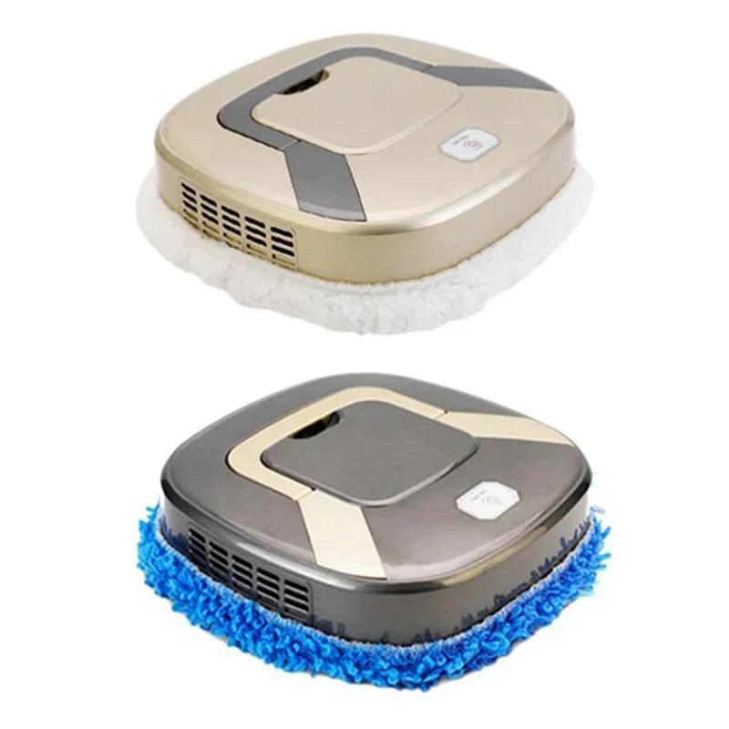 Intelligent silent fully automatic floor mopping robot,wet dry dual-use vacuum cleaner,reusable,mini body,hidden handheld design