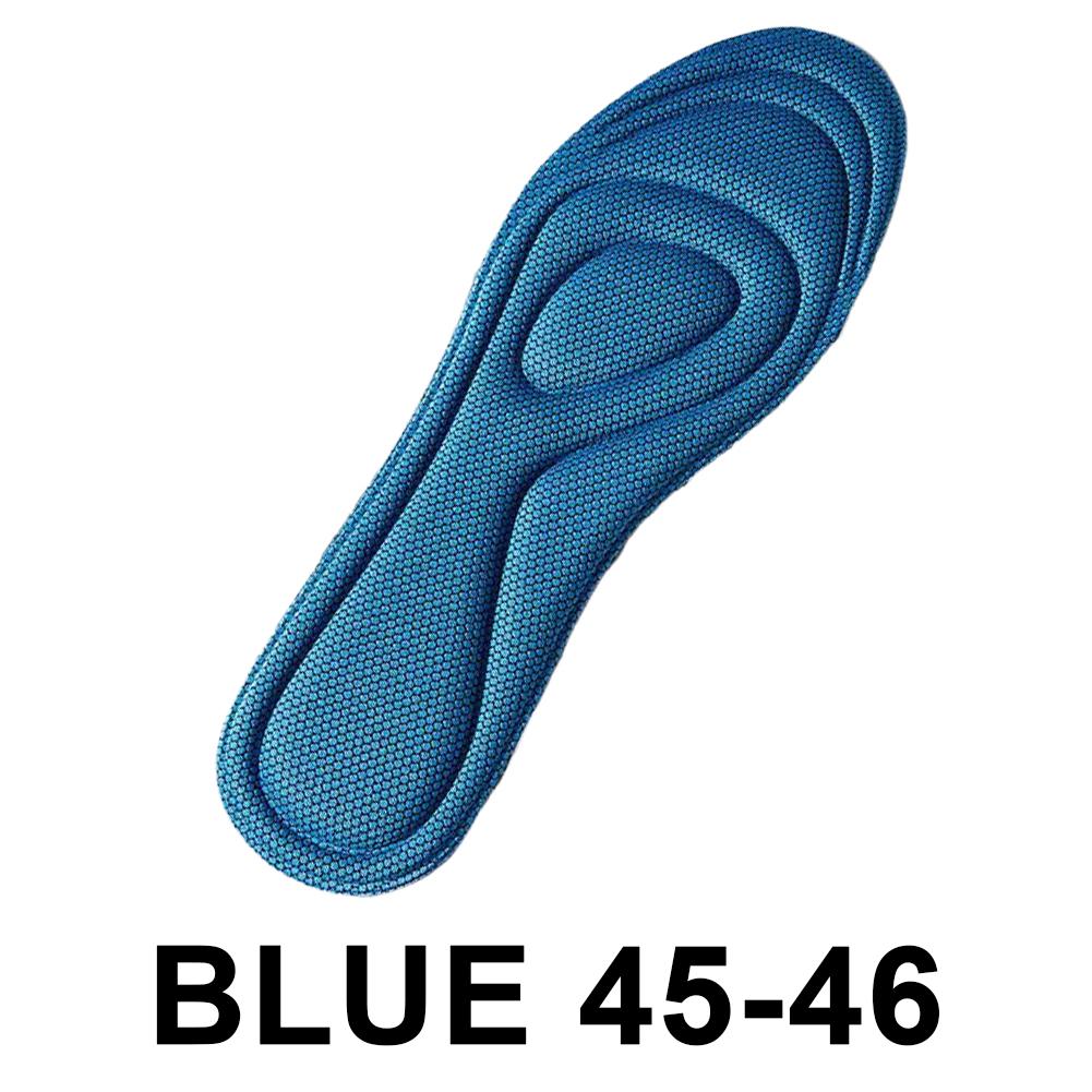 

Shoe Insoles Breathable Arch Support Insoles for Working Walking (Blue 45-46)