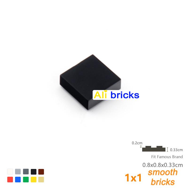 1500pcs DIY Building Blocks Figure Bricks Smooth 1x1 24Color Educational Creative Size Compatible With 3070 Toys for Children