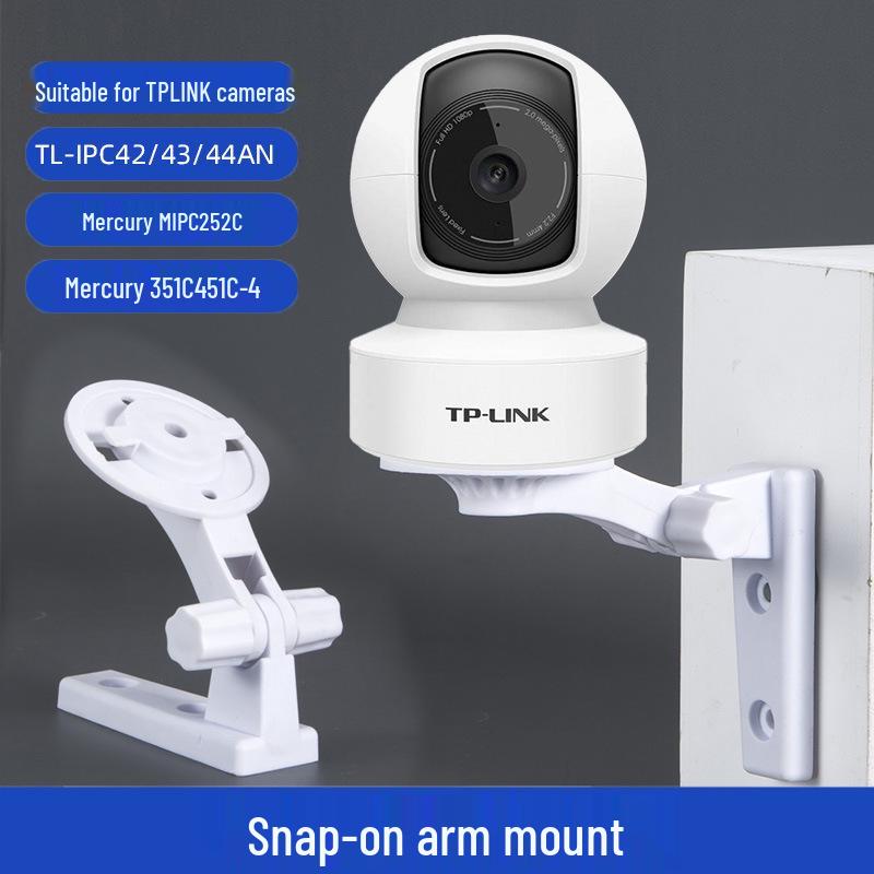 Adjustable Angle Bracket for TP-LINK Mercury Wireless Surveillance Camera - Wall & Ceiling Mount, No Drilling Required