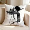Anime RRay TThe PPromised Neverland Pillow Case Square DoubleSided Sofa Cushion Cover Bedroom Bedside Pillow
