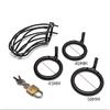 Man Metal Chastity Cage Device SM Adult Stainless Steel Urethra Lock Husband Penis Binding Abstinence from Sex Restriction