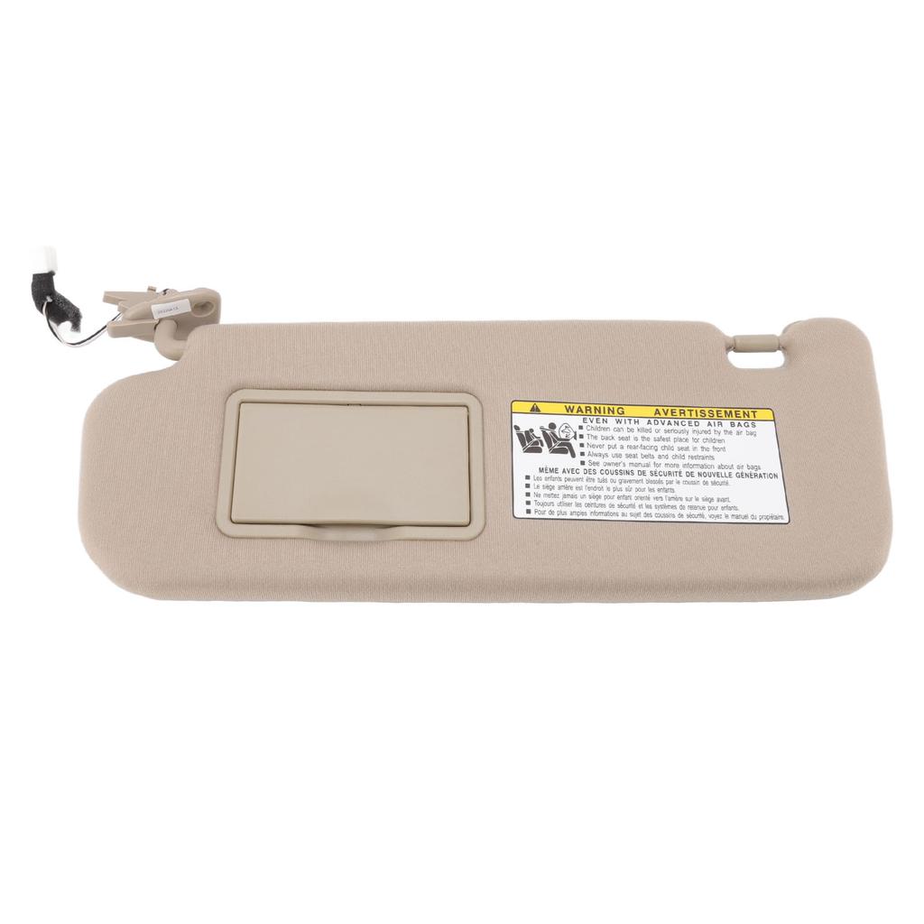 Car Inside Sun Visor With Makeup Mirror 852013K010QD Replacement for Hyundai Sonata 2006‑2008