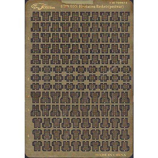 

Fly Hawk Model US Navy Life Basket Postwar Plastic Model Parts FLYFH700031 1/700