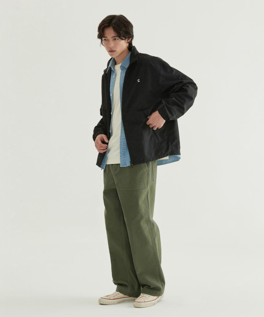 COVERNAT Nylon Track Jacket Dusty Pink