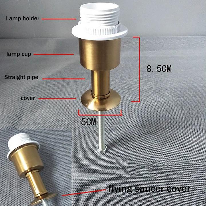 

1 Piece High Quality Iron Metal Desk Lamp Holder Fixed Base E27 Screw Lamp Mouth DIY Lighting Accessories