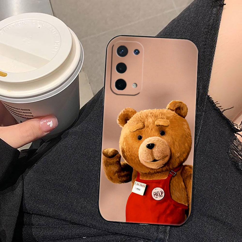 

Naughty Cute Bear Phone Case For OPPO F31 A5X A6X A5 A6 A17 A16 A38 A53 A54 A55 A57 A58 A60 A74 A78 A92 A93 A94 A72 A98 Cover OPPOF295G