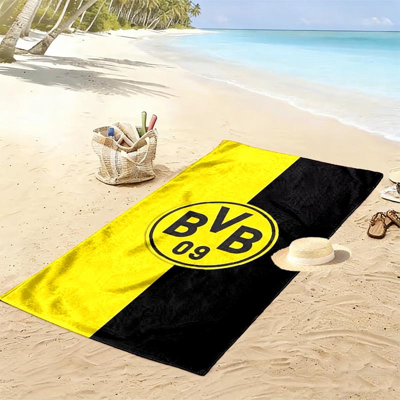 Dortmund Print Beach Towel, Large Soft Quick Dry Towel for Beach Camping Swimming