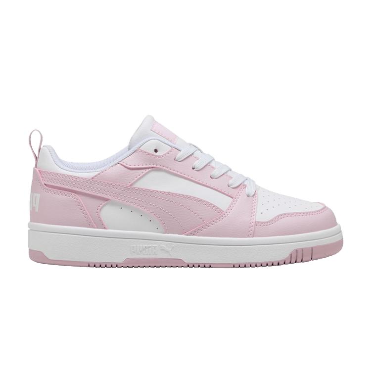 

Puma Rebound V6 Low Rose Mauve Men Sneakers Pink White 392328-40 38.5