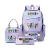 Sprunki Music Rhythm Box School Bag Game Backpack Junior High School Student Leisure Bag Travel Bag D