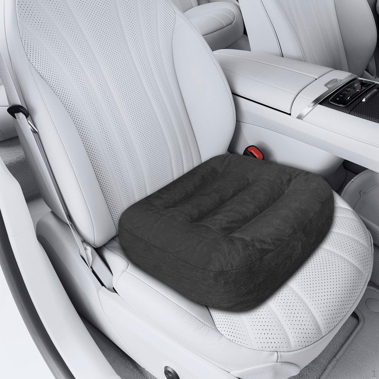 

Подушка сиденья автомобиля Подушка сиденья Короткие водители Эффективно Угол подъема Повышение высоты Подъемный коврик чёрный