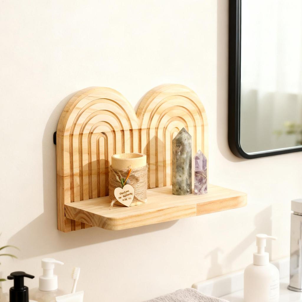 Floating Shelves Modern Strong Decorative Support Shelves For Wall For Hallways Indoor Home Study Bedroom Family Friends Adults