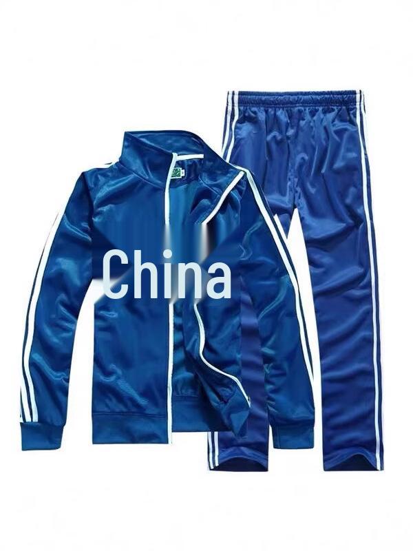 Unisex Performance Sportswear Set: Couple Hoodie with Chinese Plum Blossom Design, National Trend Style.