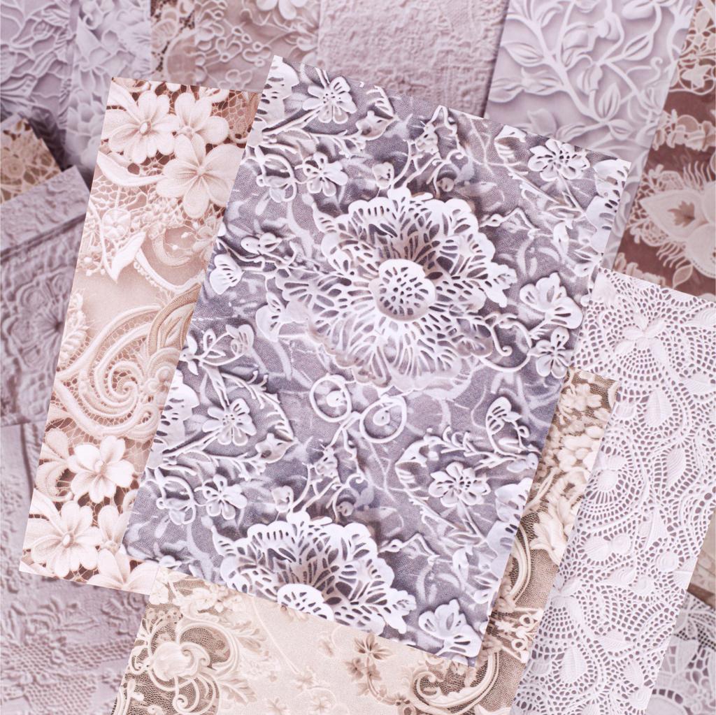 32pcs/1 lot Material Paper Lace Series Retro Literary Lace Hand Account DIY Decor Base