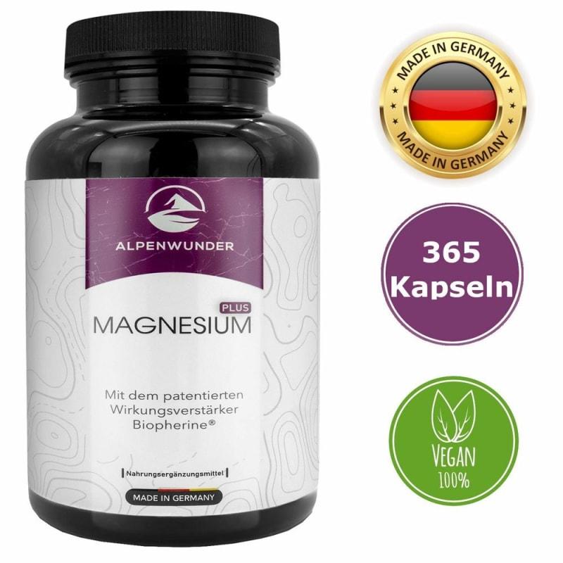 

Alpenwunder Magnesium 365 Capsules