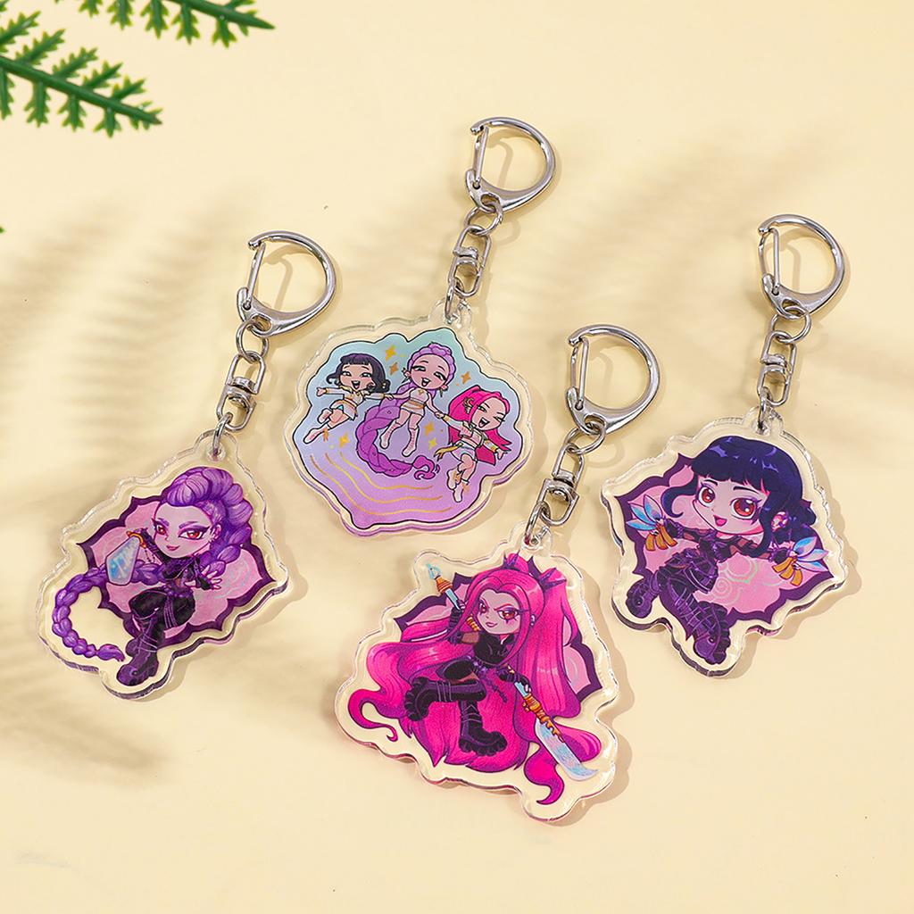 Acrylic Keychain Pendant – Cute Decorative Gift For Student Backpacks