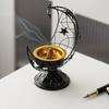 Metal Censer Craft  Delicate Five Pointed Star High Footed  Censer  for Home Office
