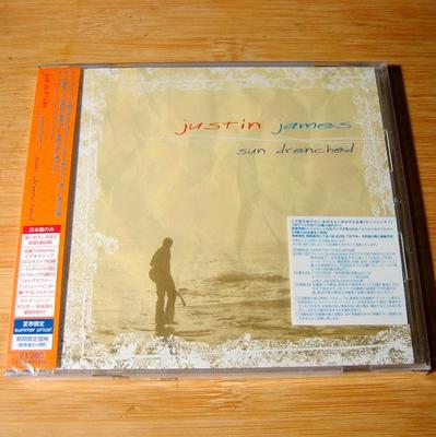CD JUSTIN JAMES - Sun Drenched NFCT27067 Tearbridge Reco 2008 Japan ObiRock Used