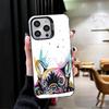 French Bulldog Dog Pug Design Soft Phone Case for iPhone 15 16 17 Pro Max 17Air 16E 14 Plus 13 12 Mini Shockproof Cover Back She