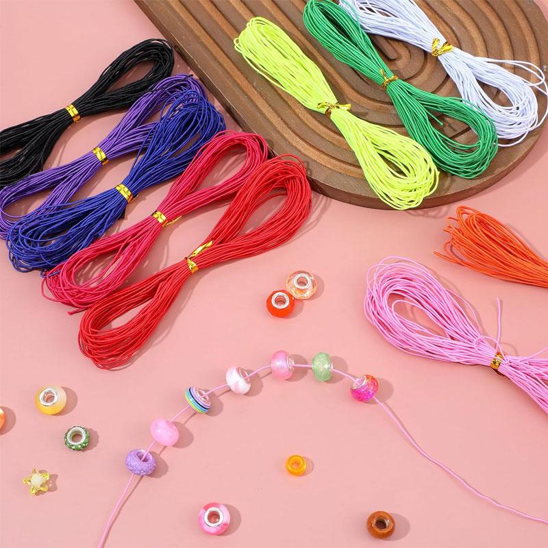 10 Yard Genuine Leather Cord Dia 1.5mm Colored Round Leather Rope For DIY Handmade Leather Craft Materials Jewelry Accessories