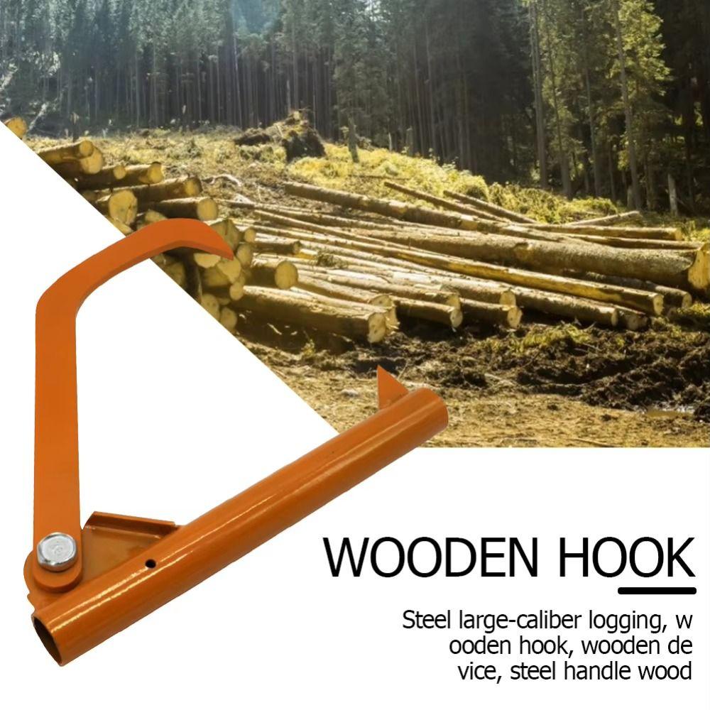 Rustproof Log Splitter Tool Steel Construction Log Puller Tree Cutting Tool Home Garden