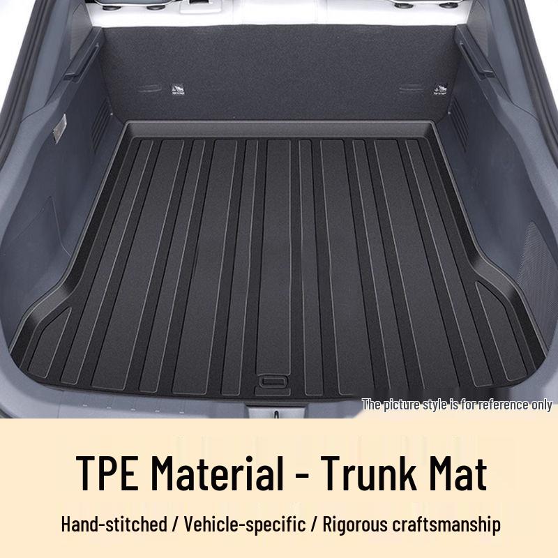 Xiaopeng M03 TPE Car Floor Mats - 2024 Driver s Seat Surround Carpet Style Non-slip Granular Pattern - Xiaopeng M03 Custom