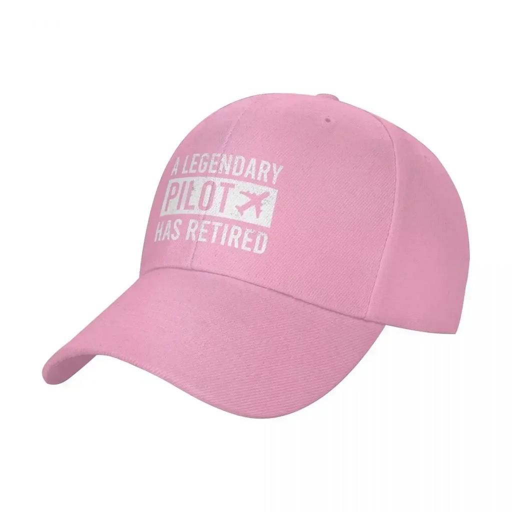 A Legendary Pilot Has Retired Baseball Cap custom Hat Streetwear Golf Hat Man Sports Cap For WomenMen's