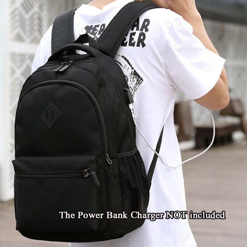 Vodotěsný pánský dámský batoh na notebook cestovní školní taška s nabíjecím portem USB