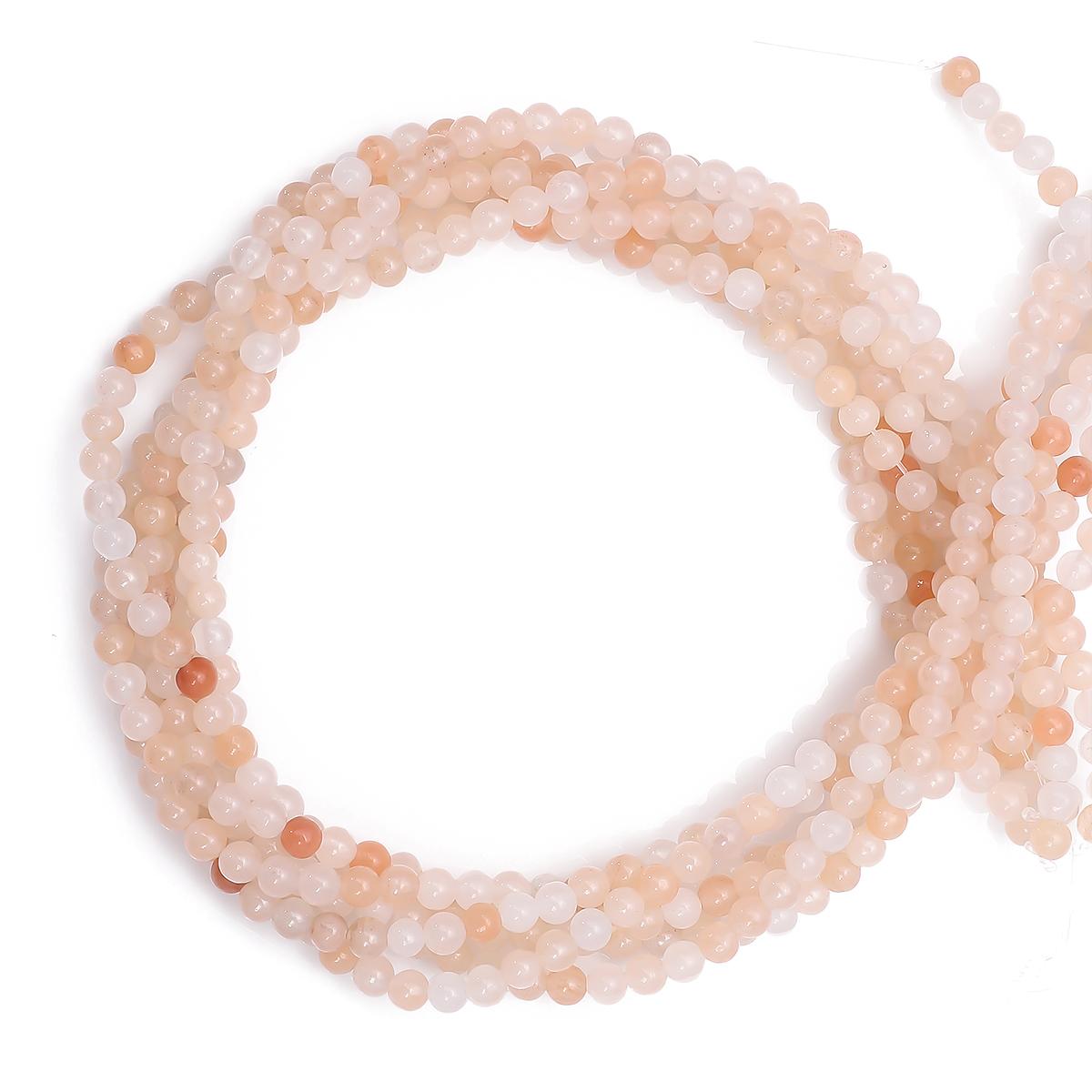 

Бусины из натурального камня, круглые свободные бусины, бусины своими руками для изготовления ювелирных изделий, прядь 15 4-4.9mm 85pcs