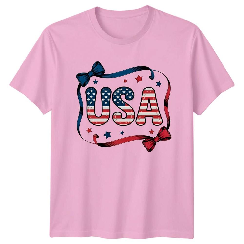 Usa Unisexs TShirt Independence Day Patriotic 4th July Gift For Her