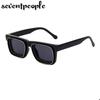 Super Vision Square Sunglasses Men  Luxury Brand Designer Fashion Rectangle Sun Glasses For Women New In Rectangular Shades