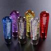 HANSWD Universal Crystal Shift Knob, Foam Included, Octagonal, Bubble, For Gate AT/MT Cars, 3