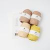 Raw wool knitting kit ruffle bag #16-5 3-color