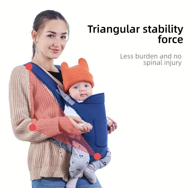 All Seasons Multifunctional Baby Carrier Sling 4 Ways Carry Front Back Versatile Infant Shoulder Carrier