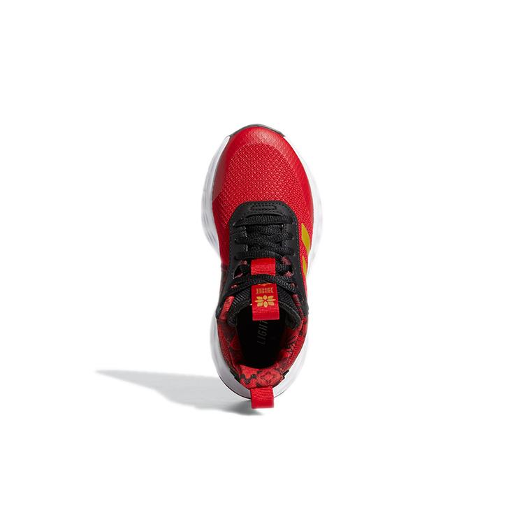 Adidas OwnTheGame 2.0 Abrasion Resistant Mid top Children's Basketball Shoes Red Kids' GY0813