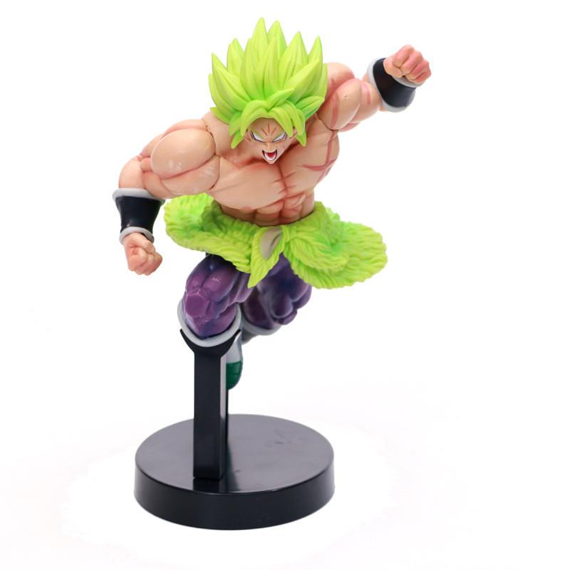 FigureCrazy Cell Figure Ultimate Shape Dragon Ball Z Goku Battle Soldiers Cell DBZ Figure Brush PVC Action Figure Collect Toy